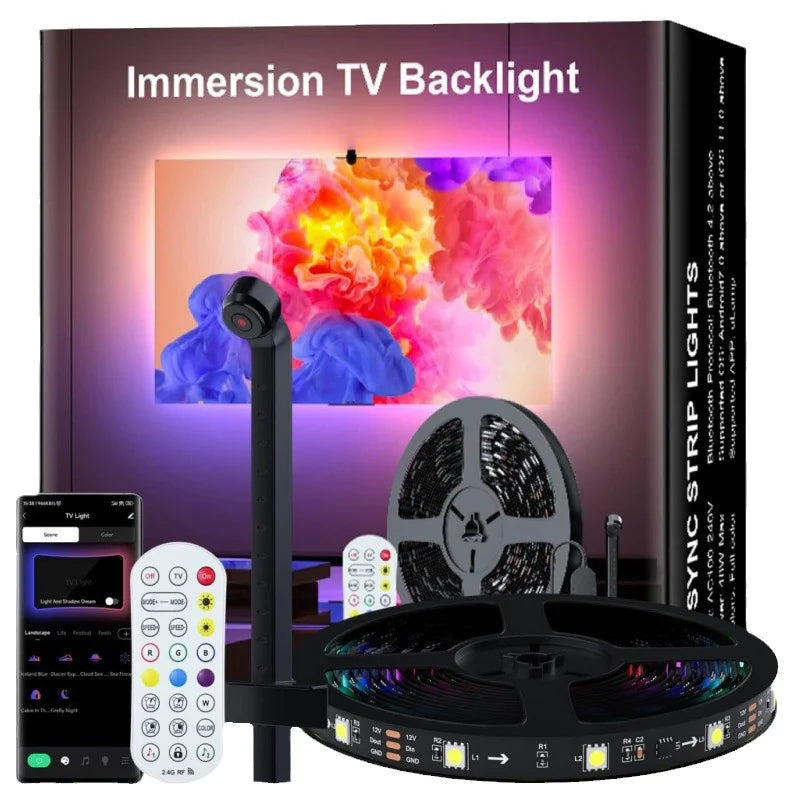 Kit de retroiluminación para TV inmersiva