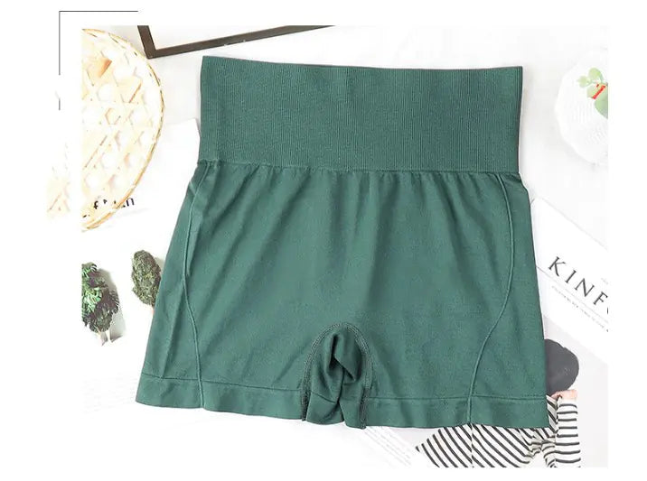 Pantalones cortos de yoga de cintura alta y secado rápido para mujer