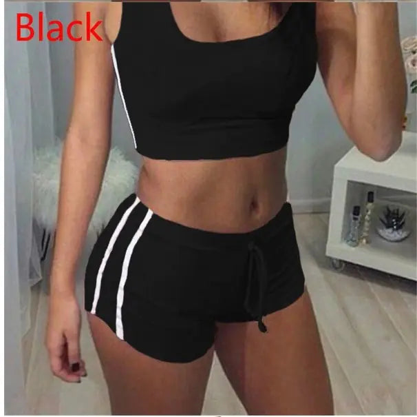 Conjunto de yoga de 2 piezas y ropa deportiva para mujer