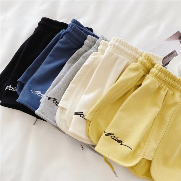 Pantalones anchos de cintura alta y corte holgado de verano