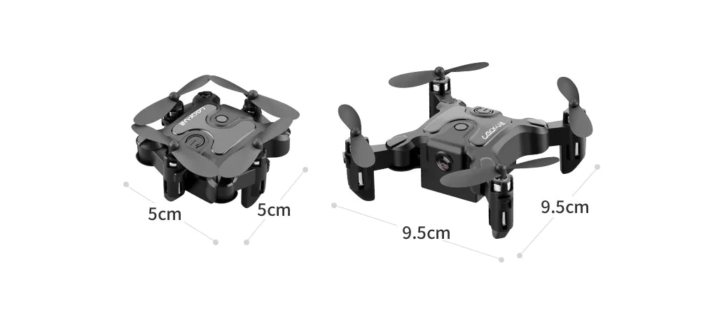 4K Mini Folding Drone with WIFI Remote Control