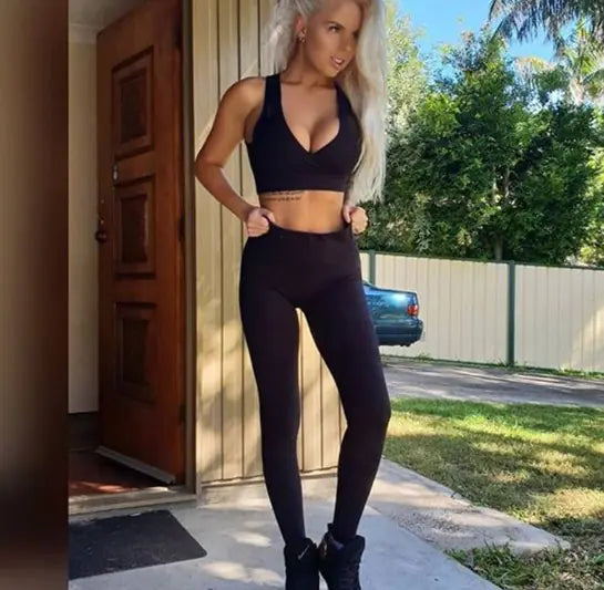 Ropa de yoga para mujer - Conjunto deportivo